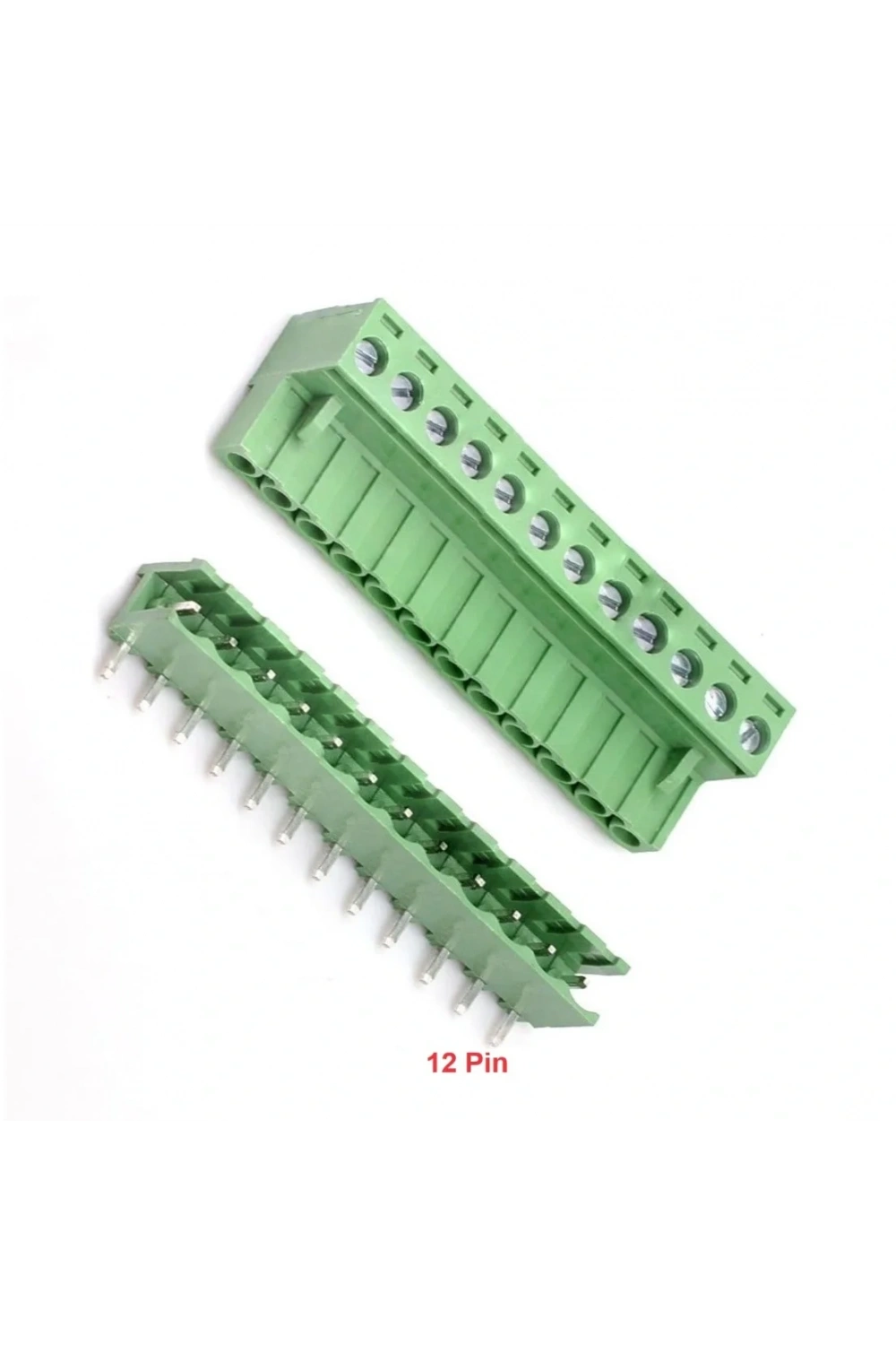 12 Pin 3.81mm Geçmeli 90C Takım Klemens