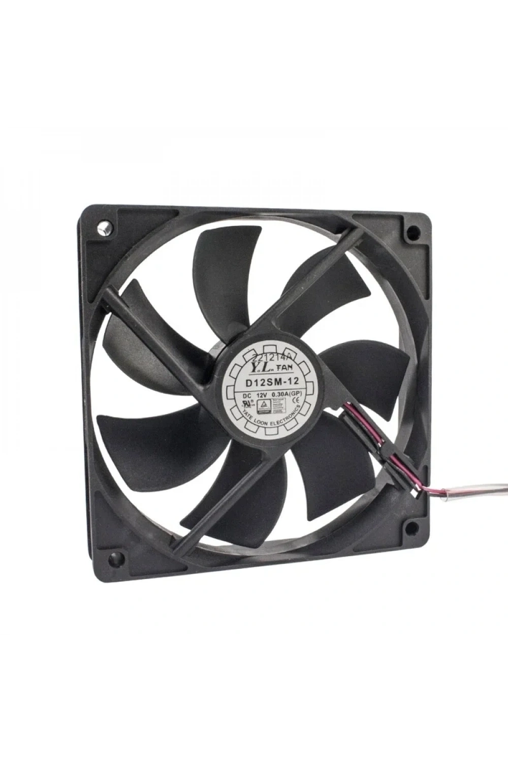 120x120x25mm 12V 0.30A Fan 2 Kablolu