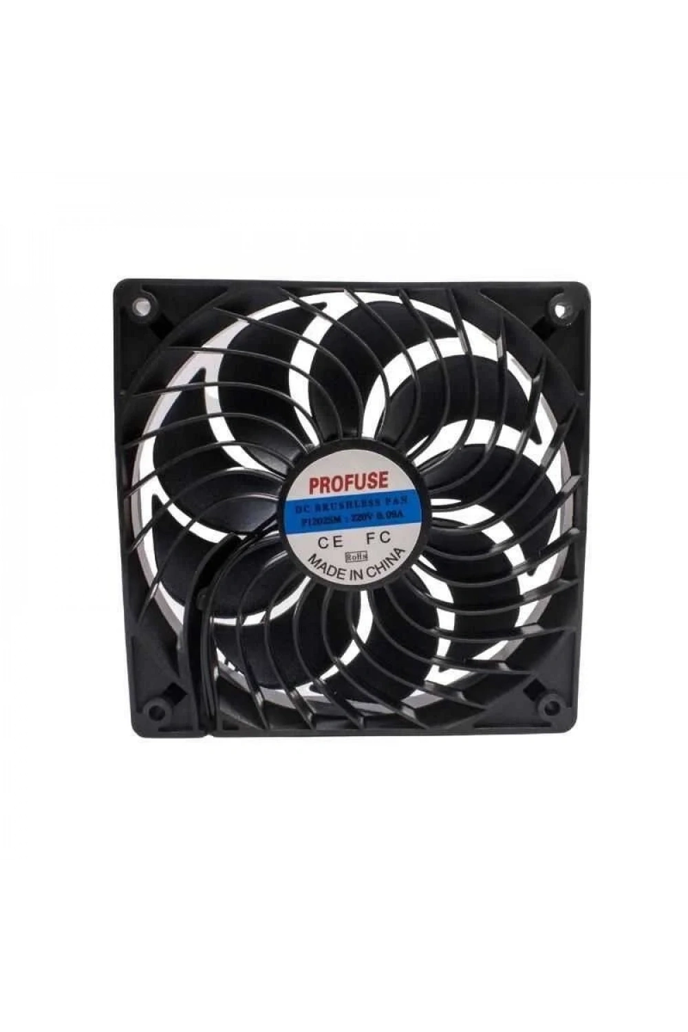 120x120x25mm 220V 0.09A Fan 2 Kablolu