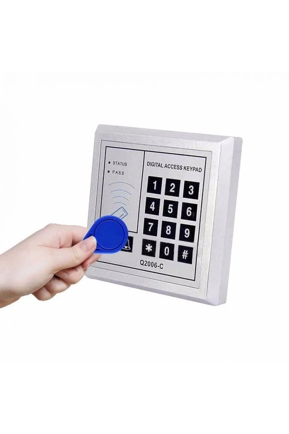 125 Khz Manyetik RFID Tag Göstergeç Anahtarlık 1 Adet Mavi