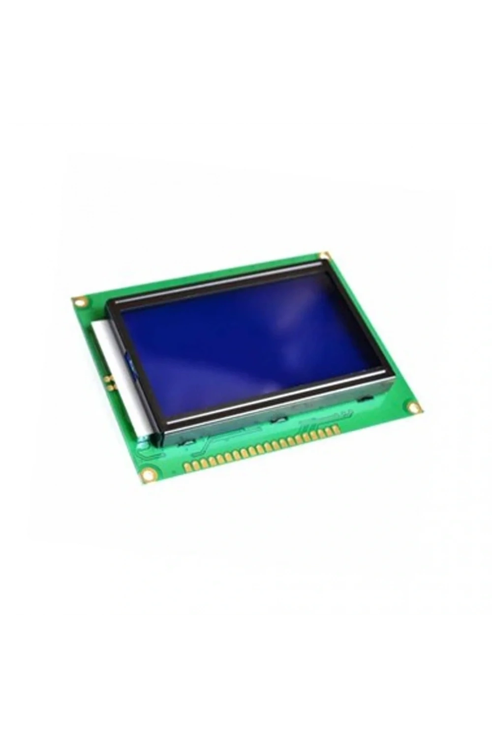 128x64 Grafik LCD Ekran Mavi - WG12864B