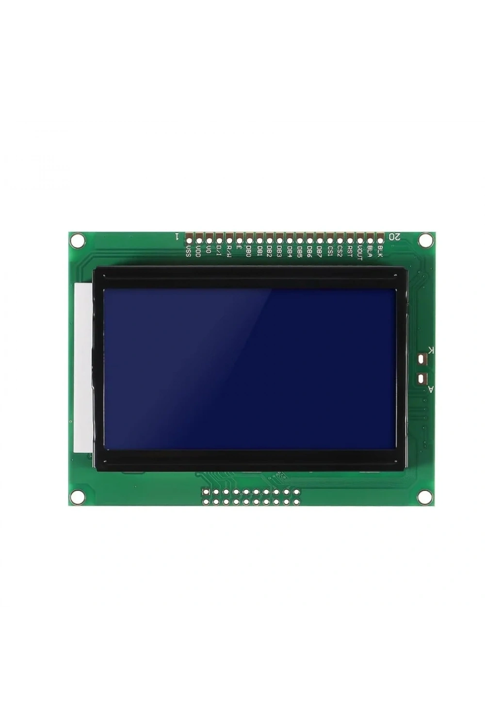 128x64 Grafik LCD Mavi