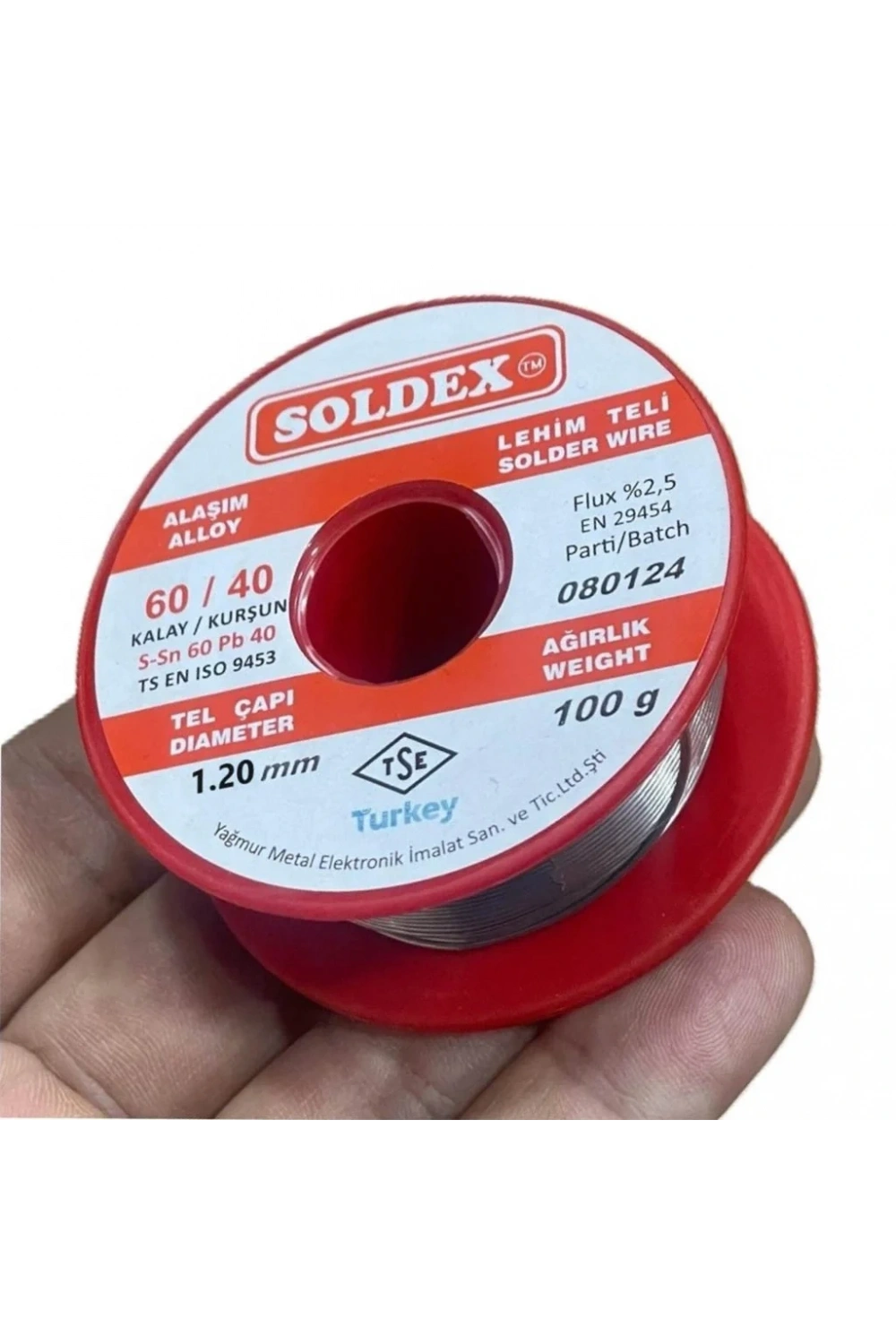 1.2mm 200 gr Soldex Lehim Teli