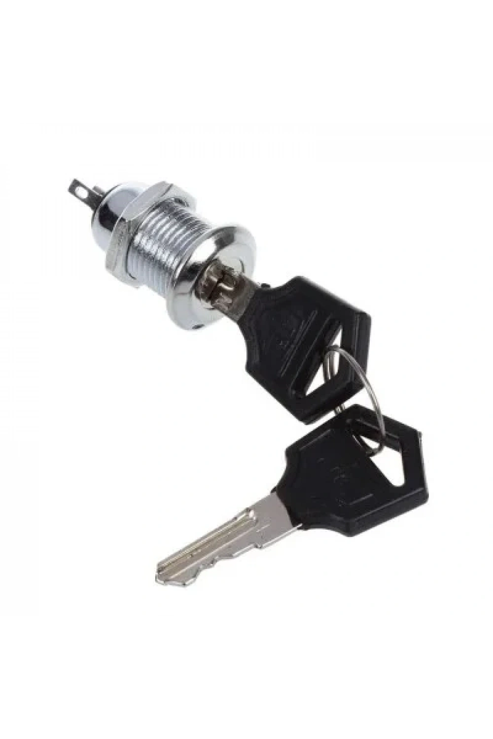12mm Anahtarlı Metal Mandal Buton 0-1
