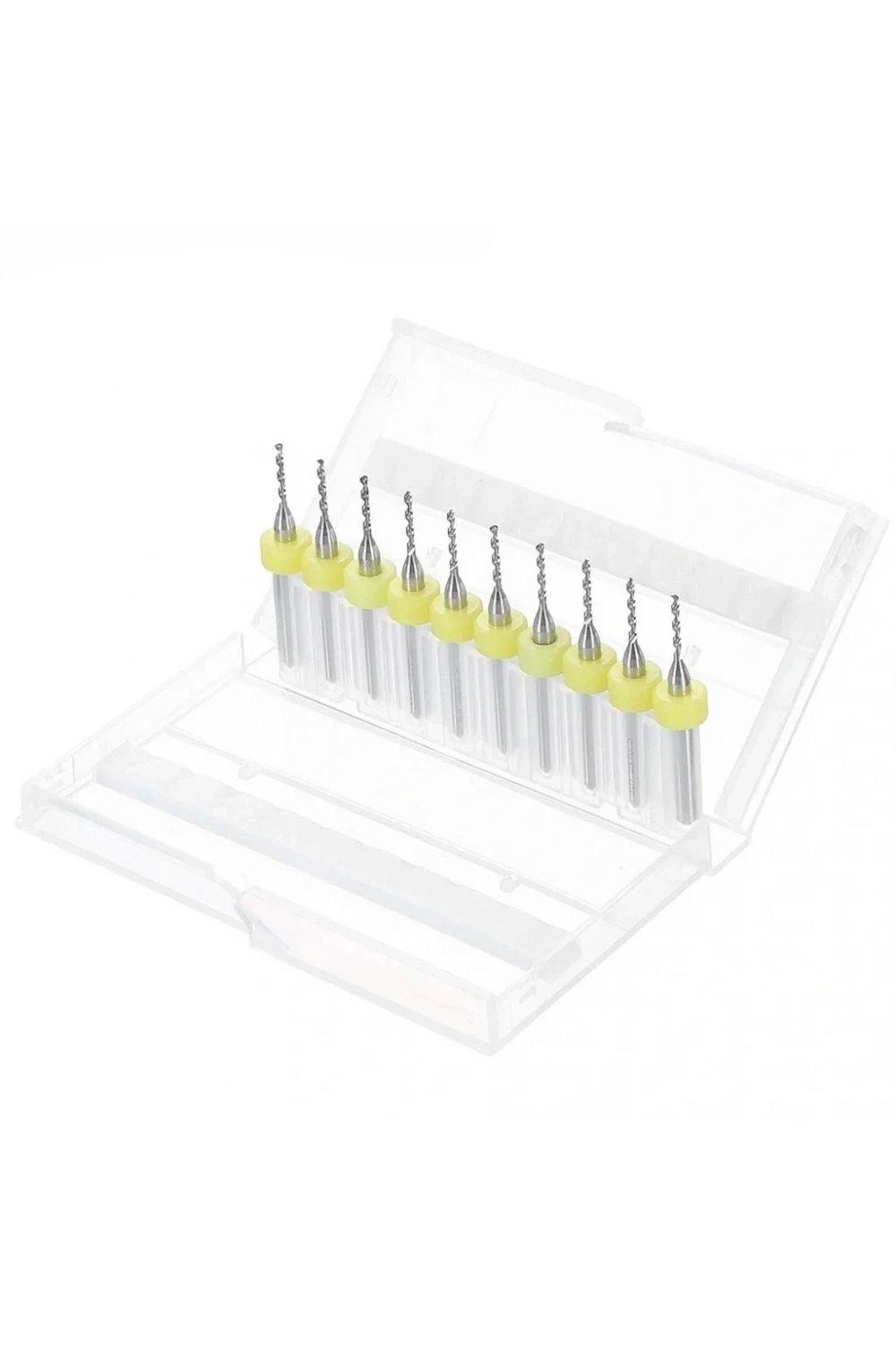 1.2mm PCB Matkap Ucu Seti - 10 Adet (Kutulu)
