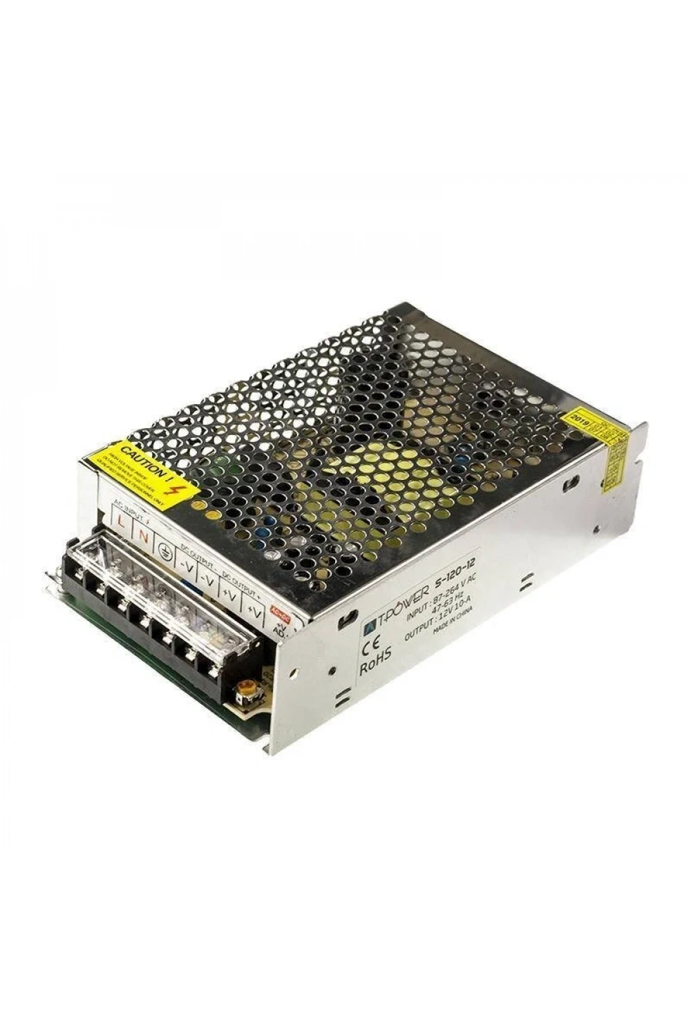 12V 10A Metal Case Power Supply