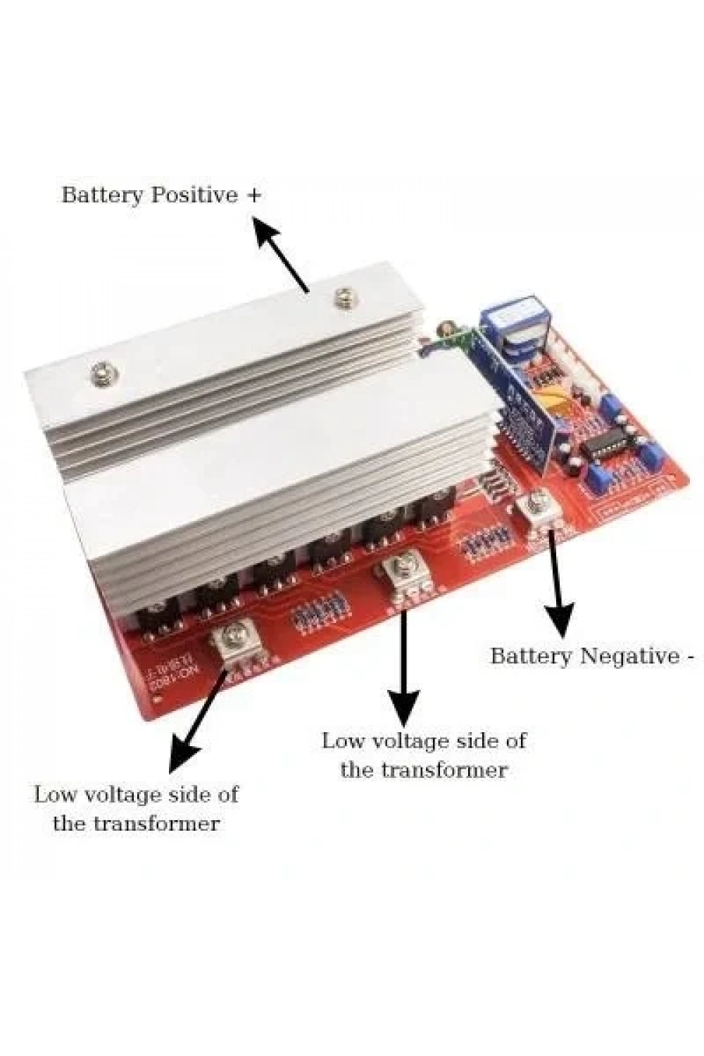 12V 1500W Tam Sinüs İnverter Sürücü Kartı
