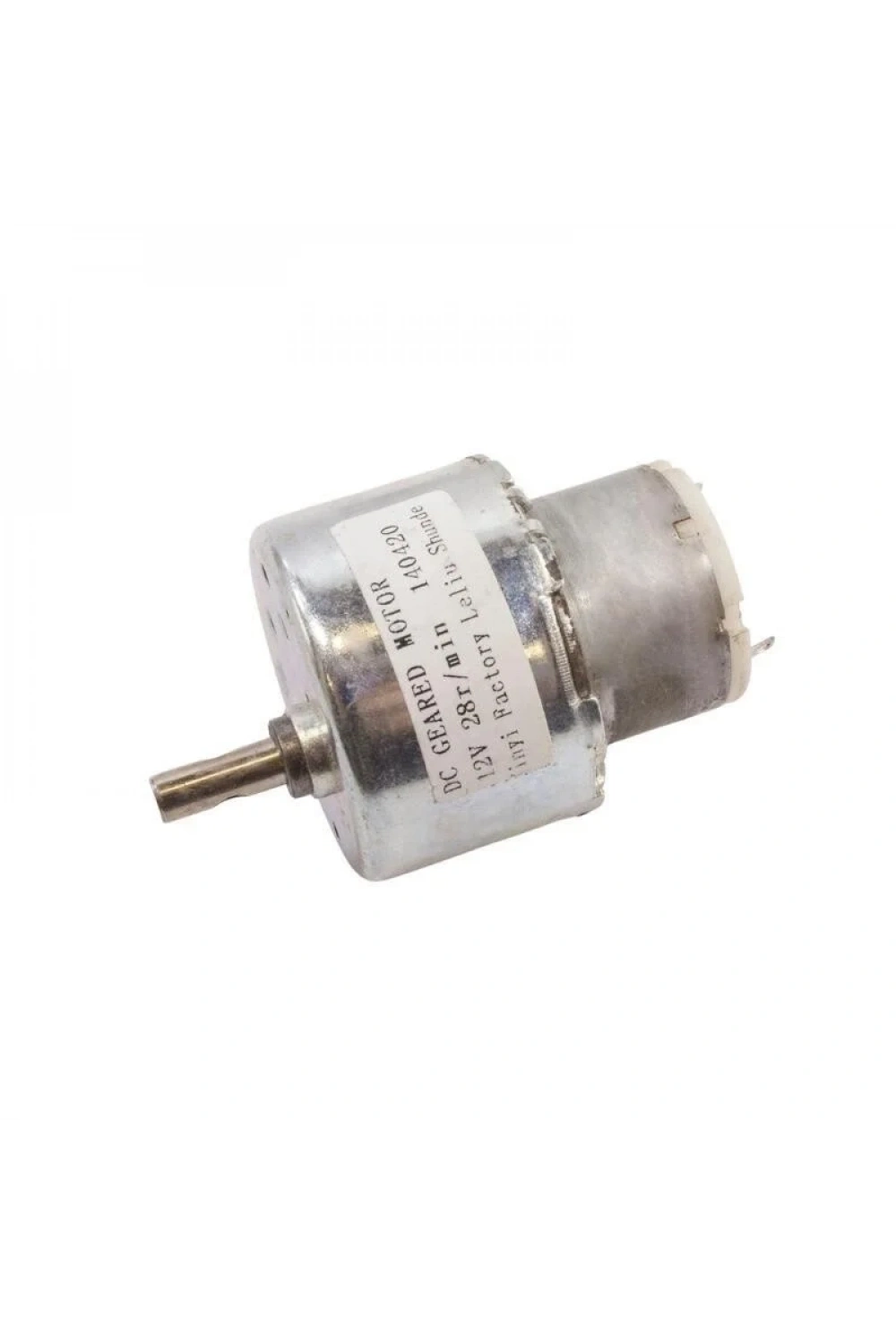 12V 28Rpm 47mm Redüktörlü Dc Motor