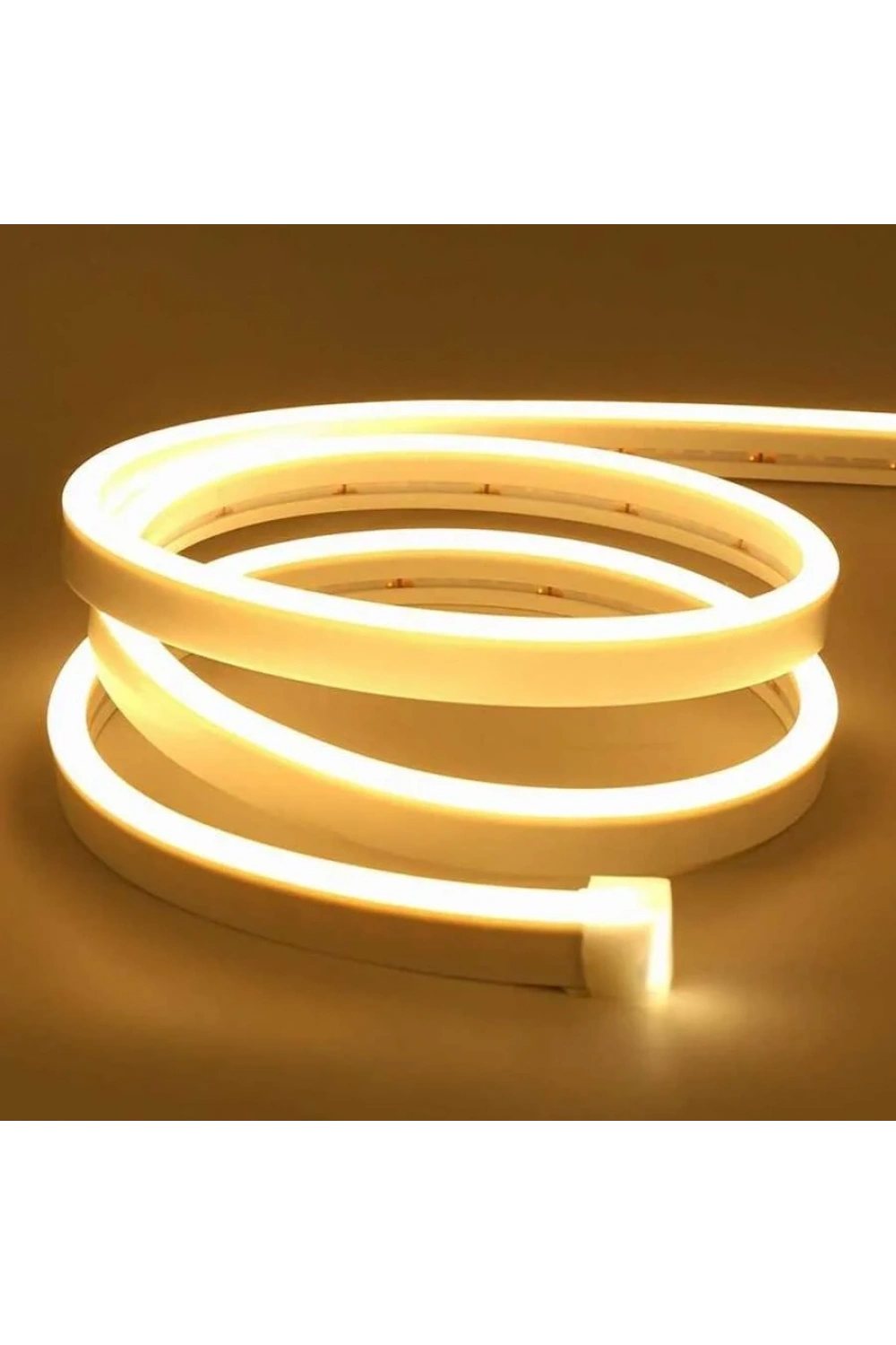 12V Esnek Neon Şerit Led 5 Metre - Gün Işığı