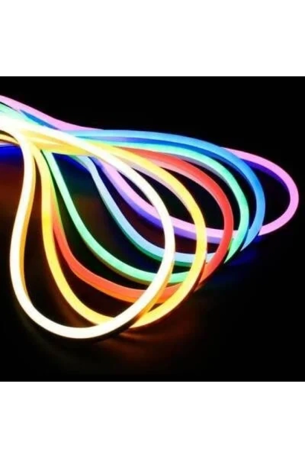 12V Esnek Neon Şerit Led 5 Metre - Mavi