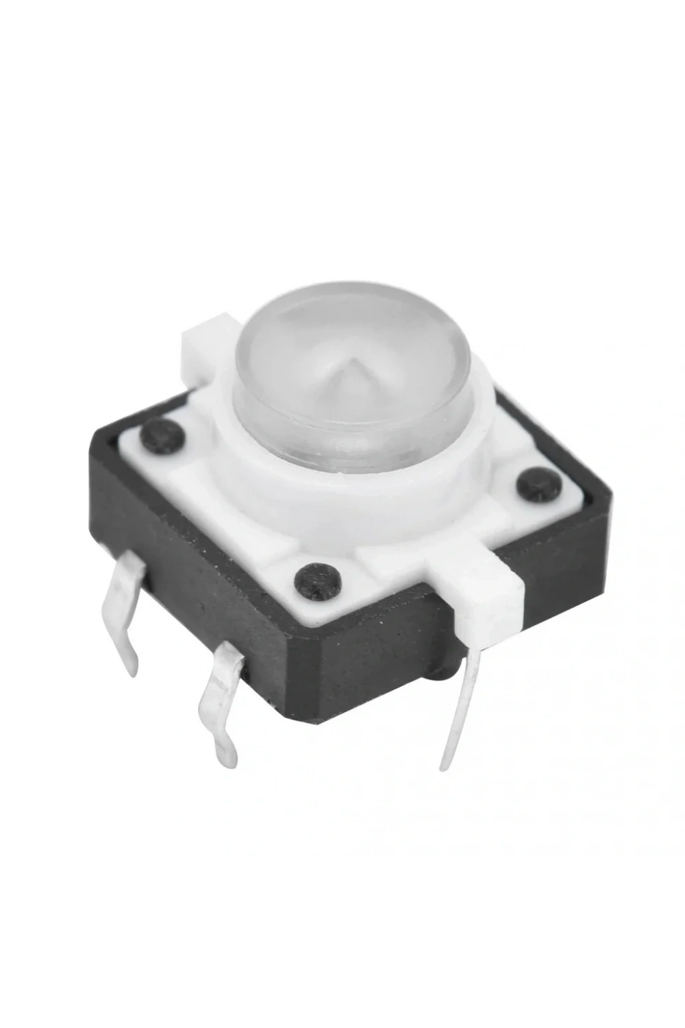 12x12mm Beyaz Led Işıklı Tact Switch