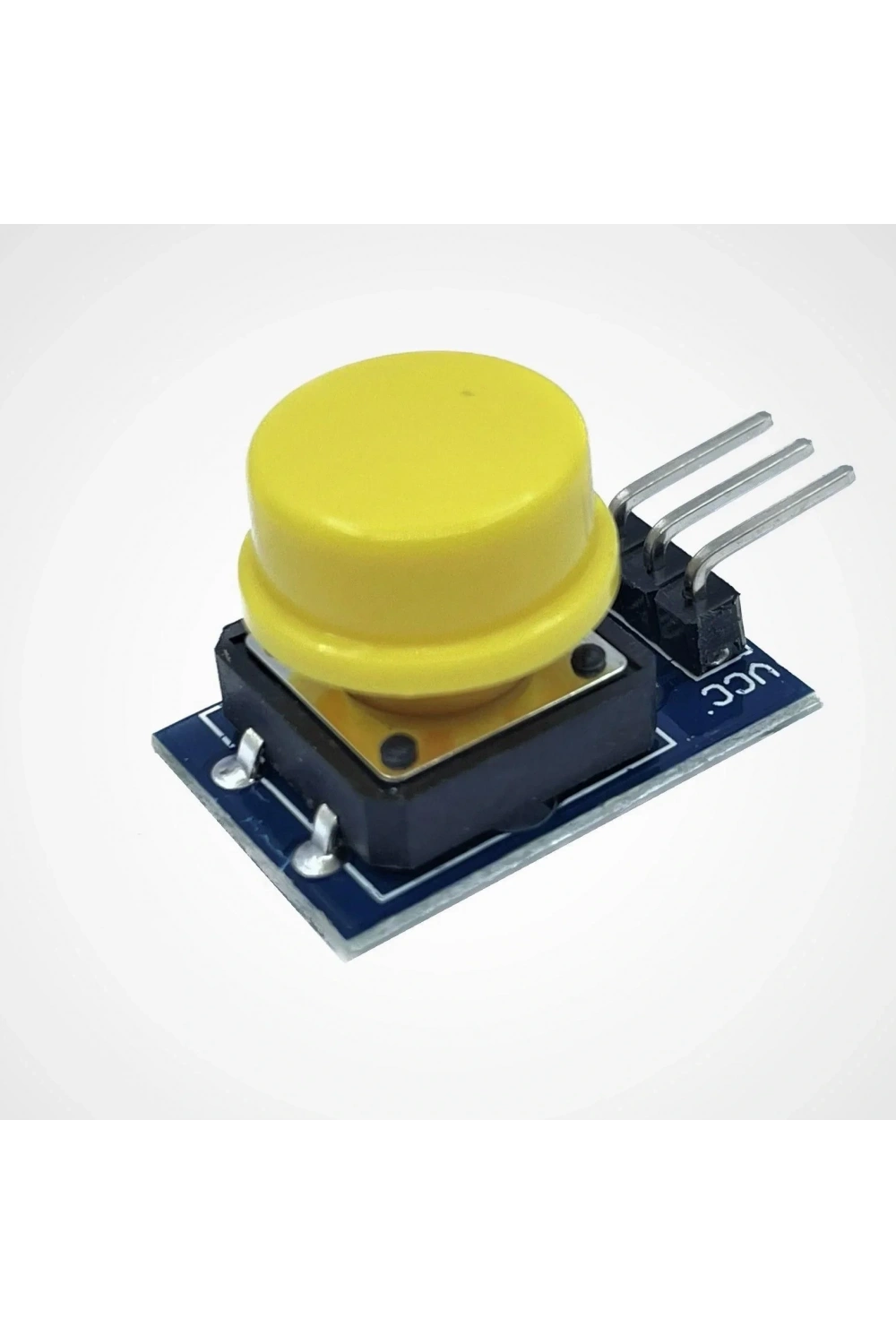12x12mm Push Buton Switch Modül Sarı Kapak 1 Adet