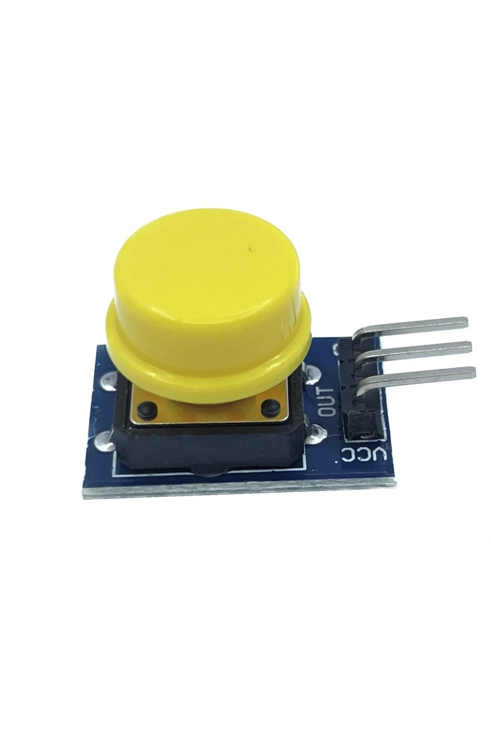 12x12mm Push Buton Switch Modül Sarı Kapak 1 Adet