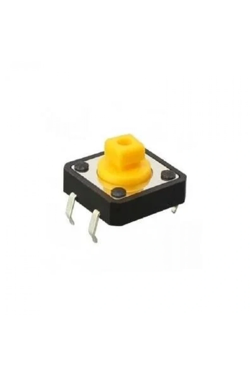 12x12x7.3mm 4 Pinli Sarı Push Buton - Tact Switch