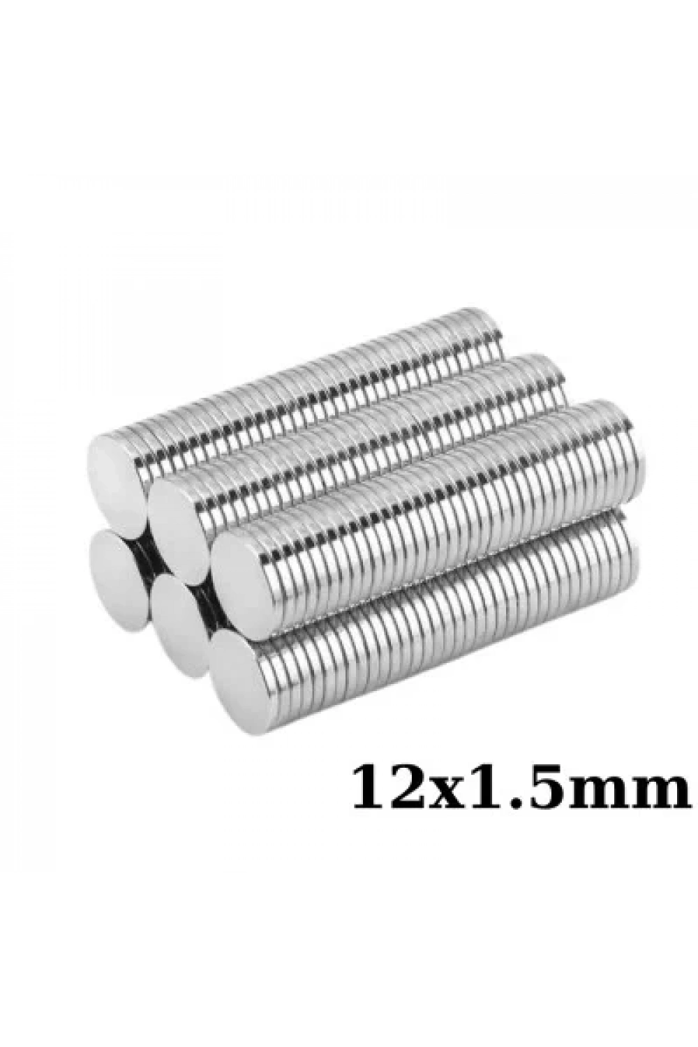 12x1.5mm Neodyum Güçlü Mıknatıs - Neodim Magnet