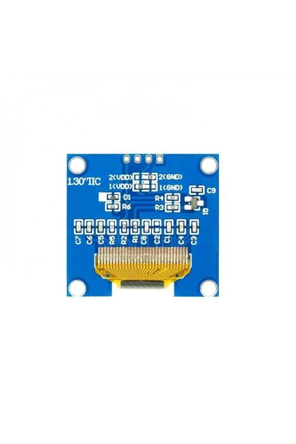 1.3 128X64 OLED Ekran Beyaz GME12864-80