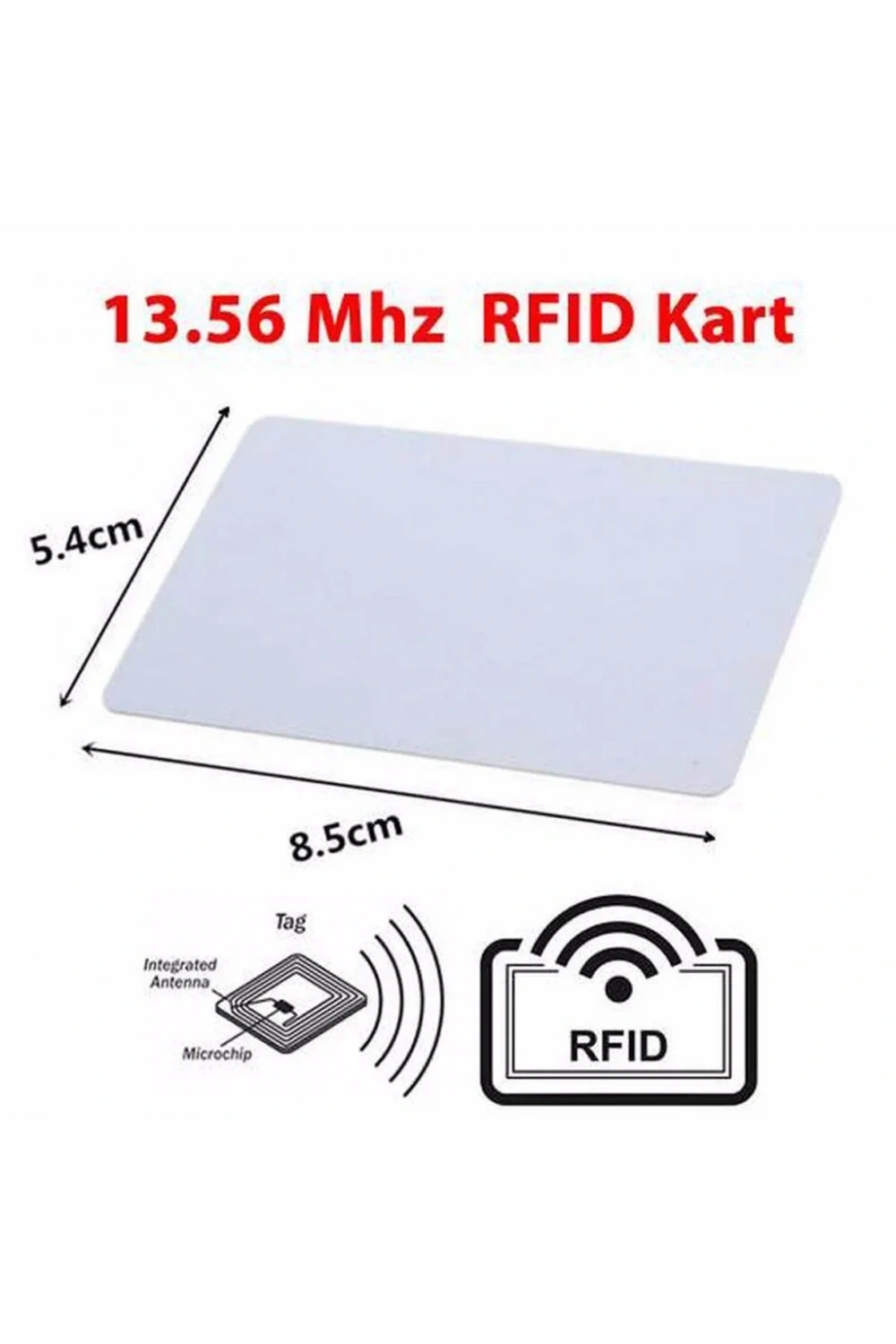 13.56MHz RFID NFC Kart