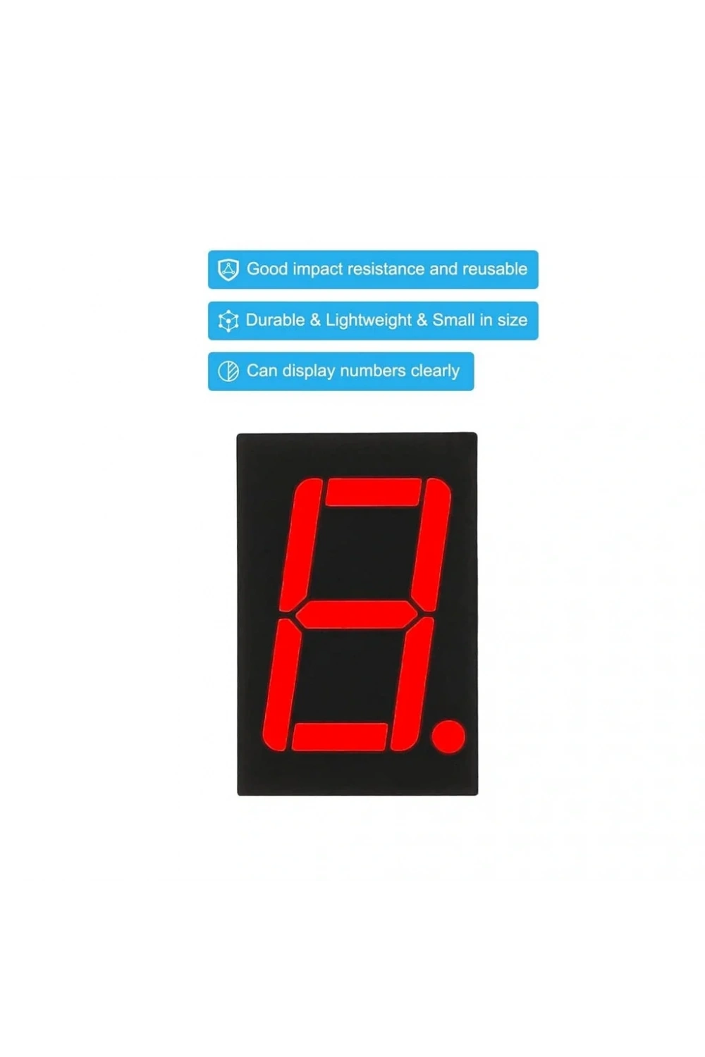 14 mm 7 Segment Display Ortak Anot 1 Digit