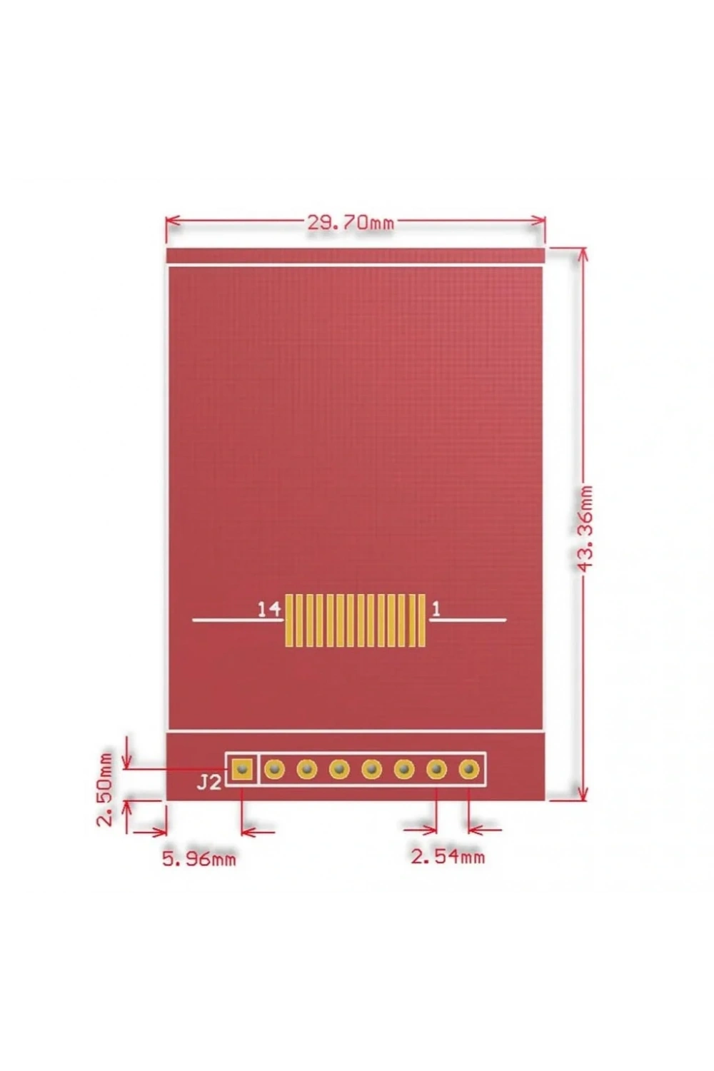 1.44 Inch Oled 128X128 SPI ST7735S Renkli TFT LCD Ekran Modülü