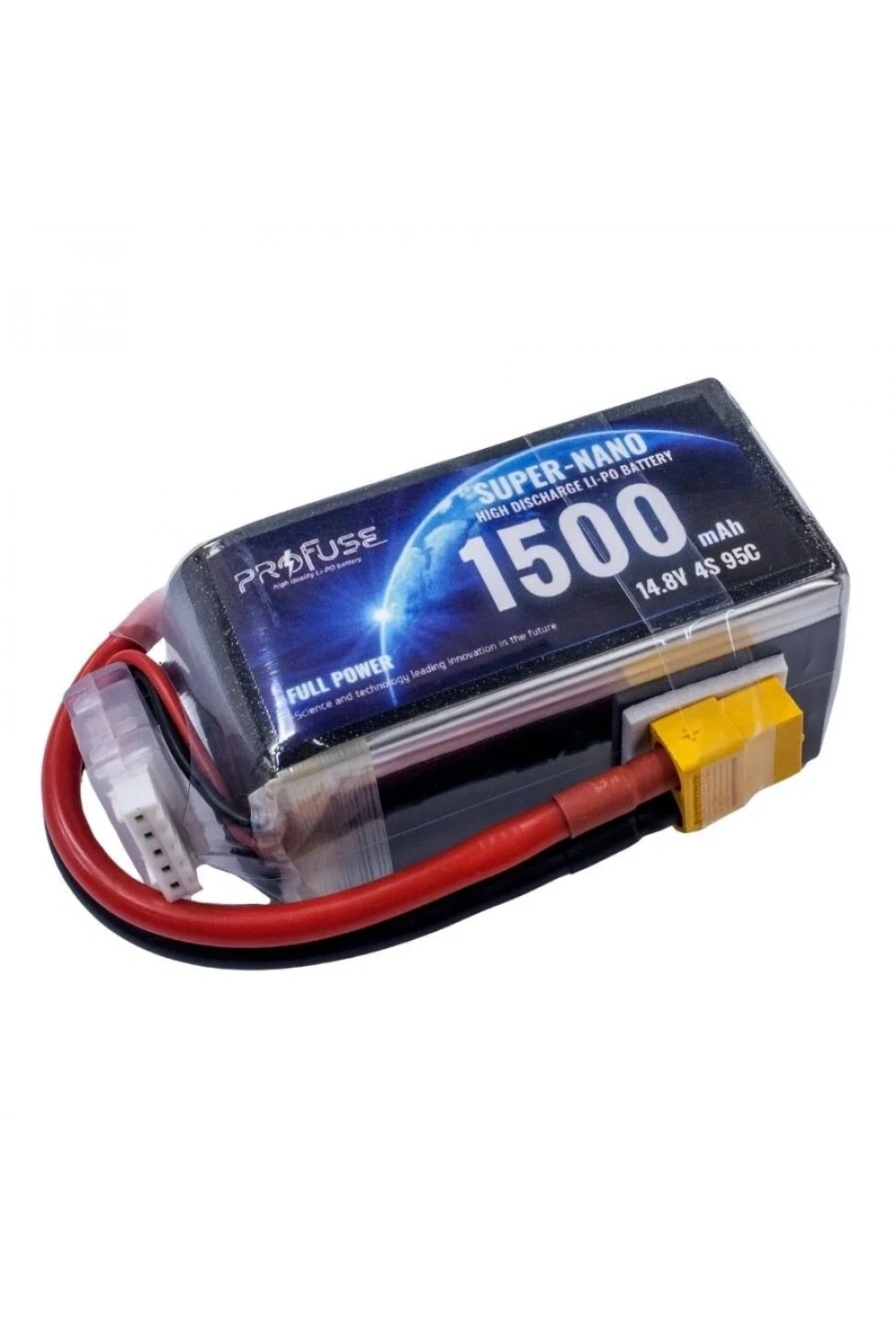 14.8V 4S 1500mAh 95C Lipo Batarya