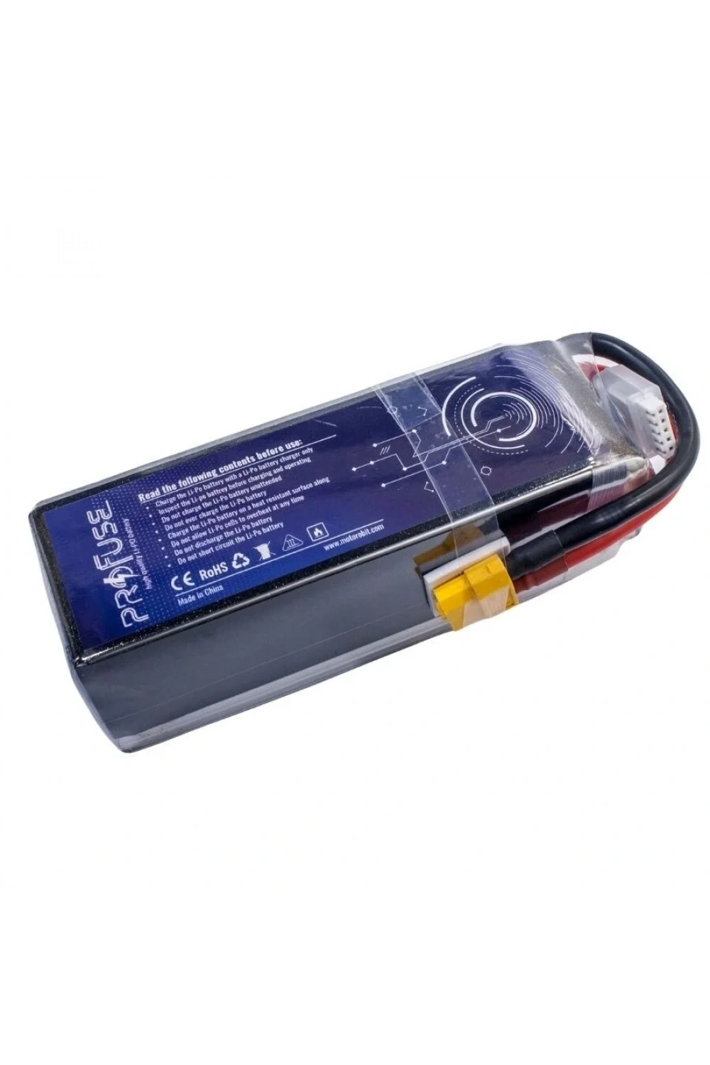 14.8V 4S 7200mAh 100C Lipo Batarya
