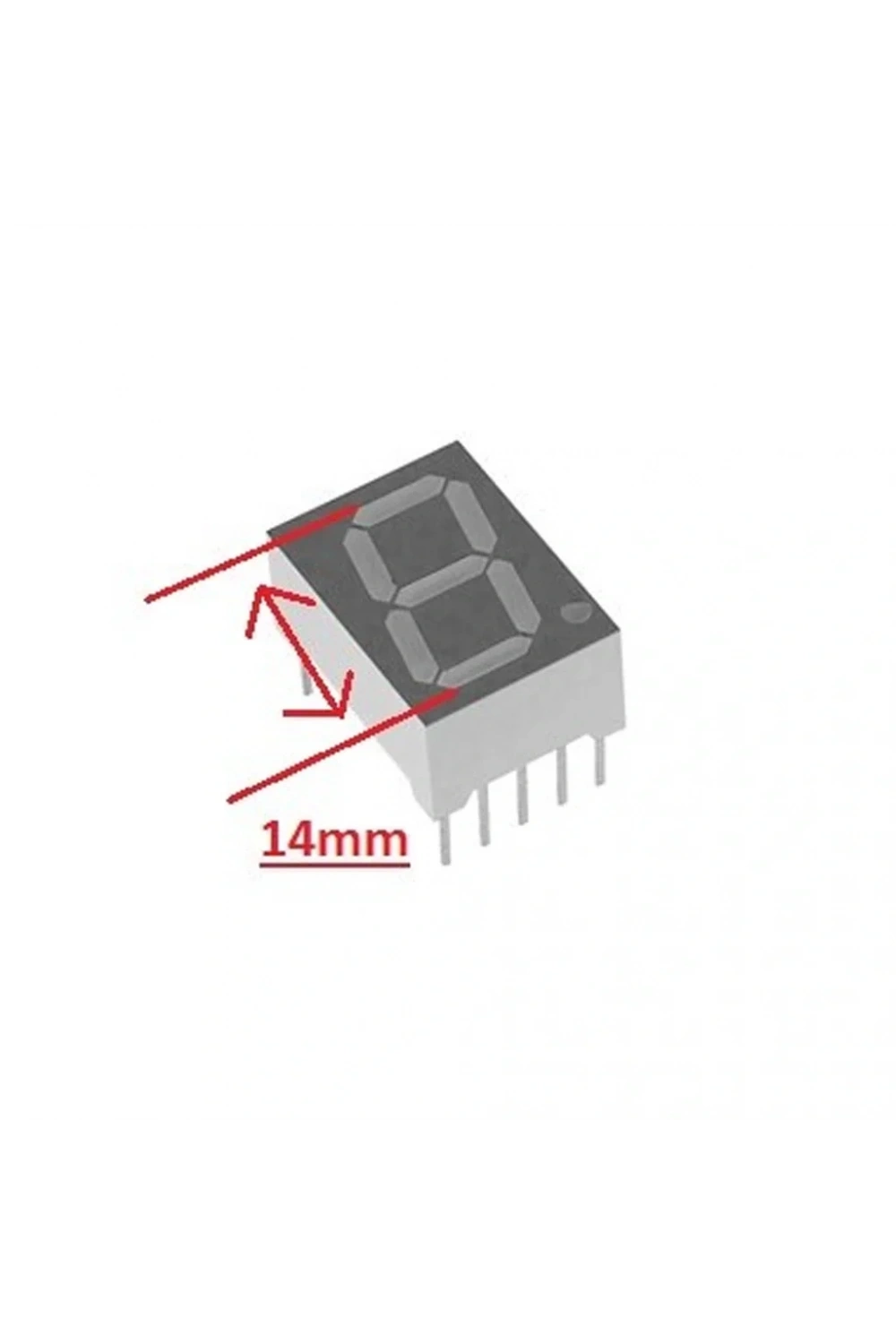 14mm 2li 7 Segment Display (Anot)