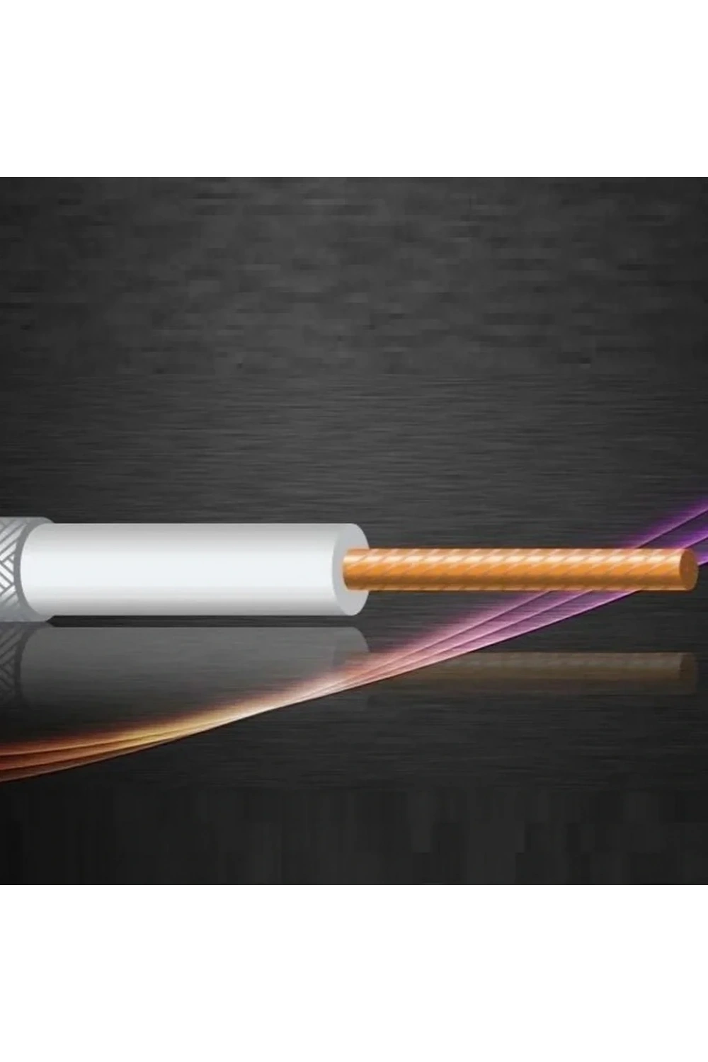 1.5 mm² SİAF-GL İplik Örgülü Kablo - 1 Metre