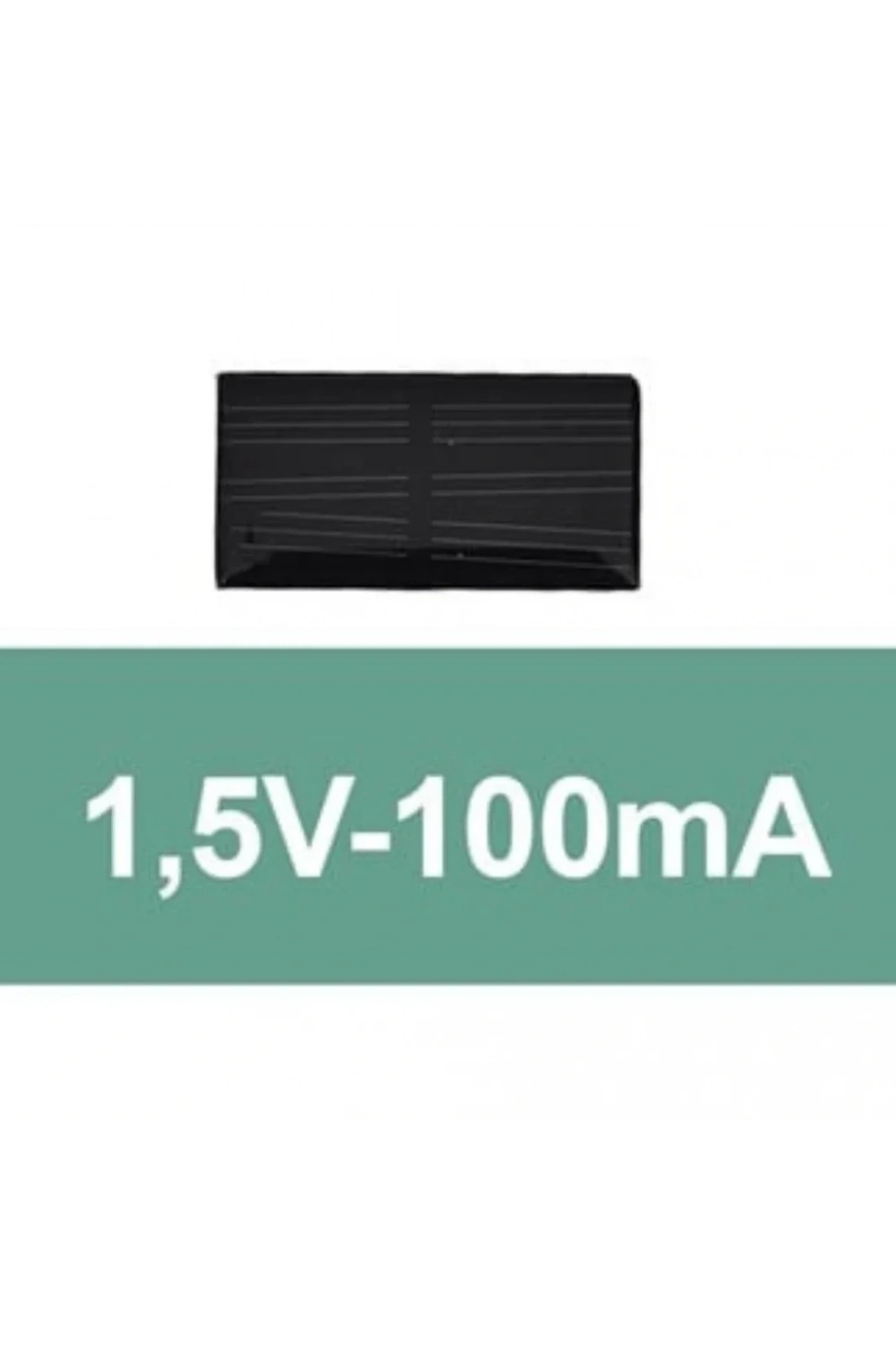 1,5V-100mA Güneş Paneli (Solar Panel) 52x27 mm