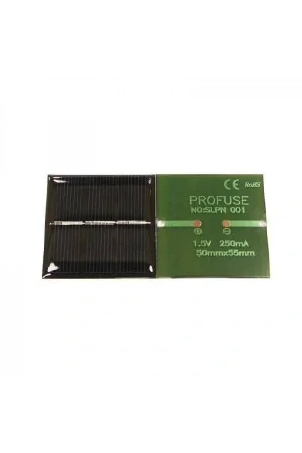 1.5V 250mA Solar Panel - Güneş Pili 50x55mm