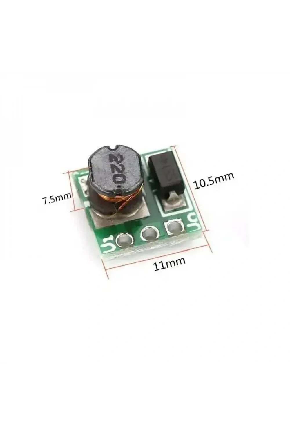 1,5V-4,2V DC to 5V DC Step-Up (Boost) Voltaj Yükseltici Modül