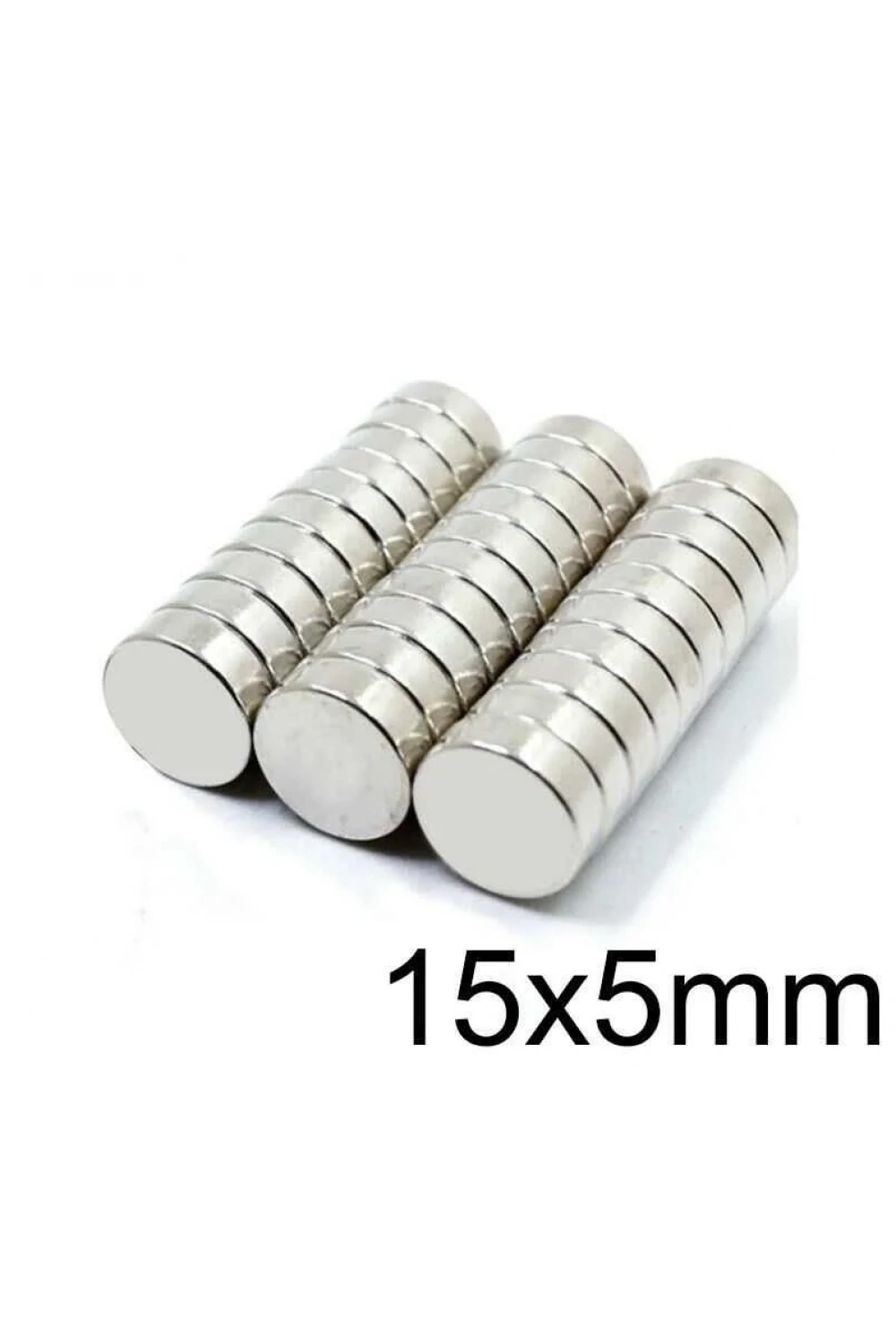 15X5mm Neodyum Güçlü Mıknatıs - Neodim Magnet