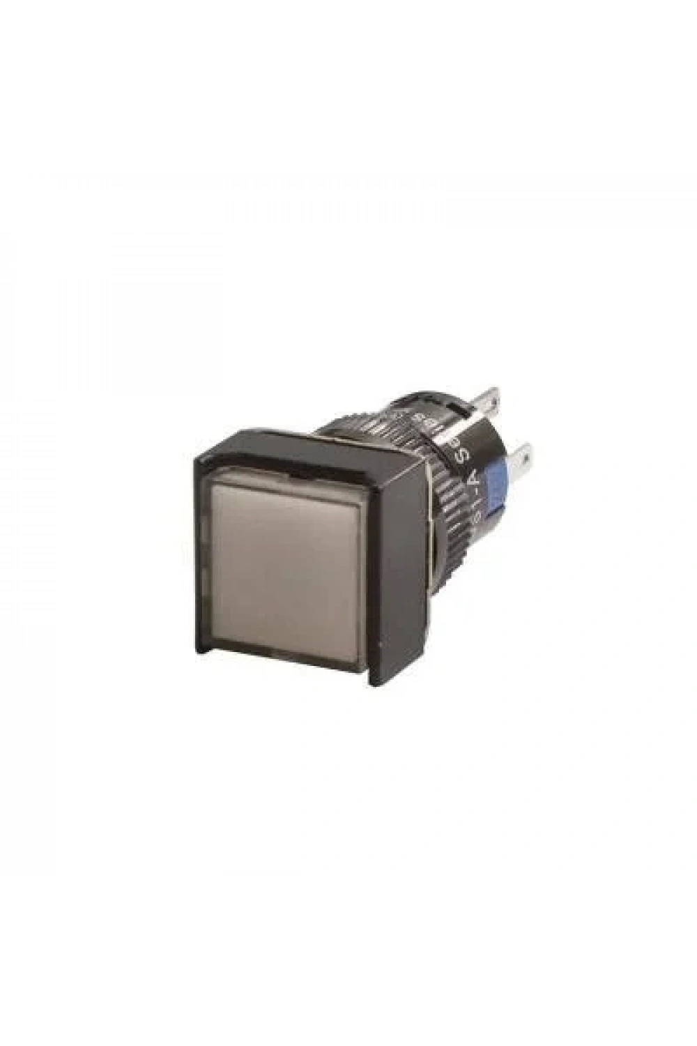 16mm 24V Beyaz Anahtarlı Kare Buton CD-AF-11DZ/24V/W