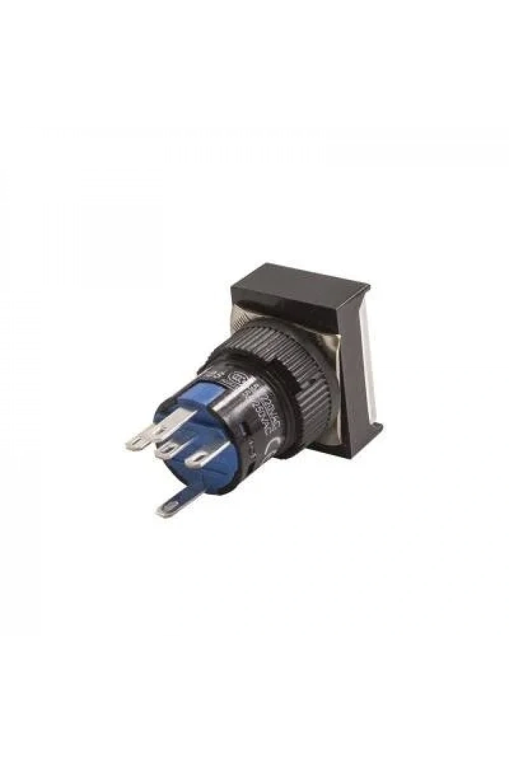 16mm 24V Sarı Anahtarlı Diktörtgen Buton CD-AJ-11DZ/24V/Y