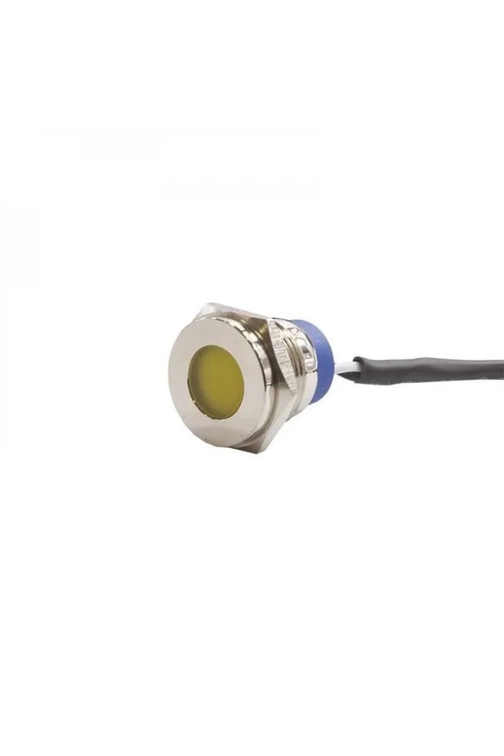 16mm 24v Sarı Led Metal Kablolu Sinyal Lambası IP67 GQ16T-Y