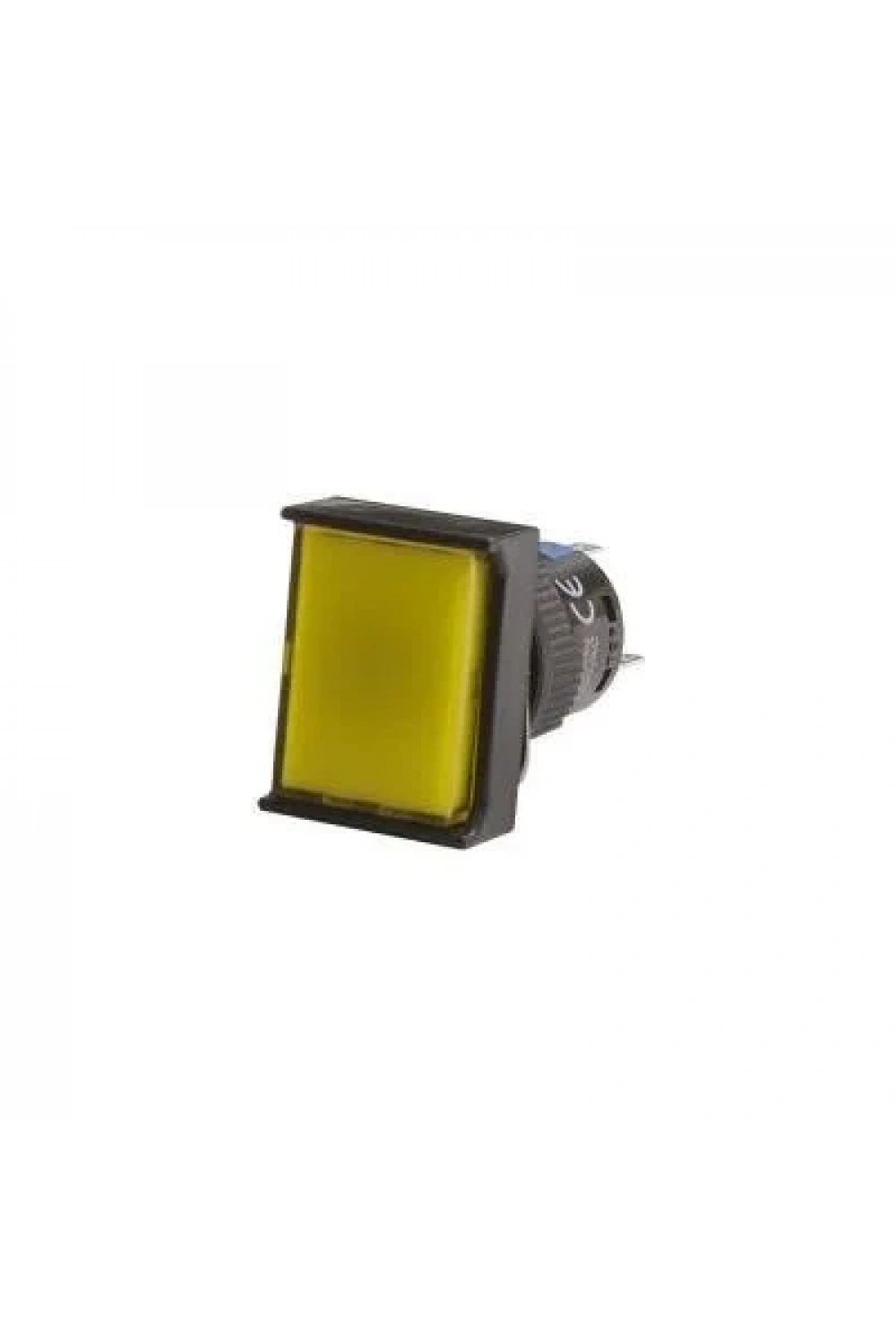 16mm 24V Sarı Yaylı Diktörtgen Buton CD-AJ-11D/24V/Y