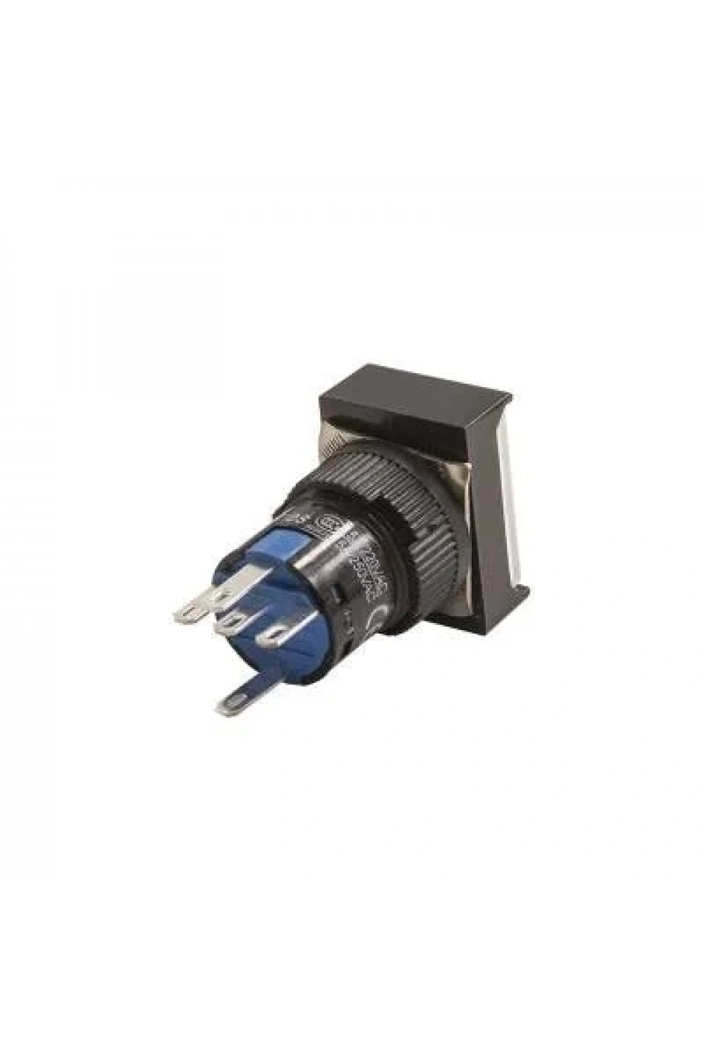 16mm 24V Sarı Yaylı Diktörtgen Buton CD-AJ-11D/24V/Y