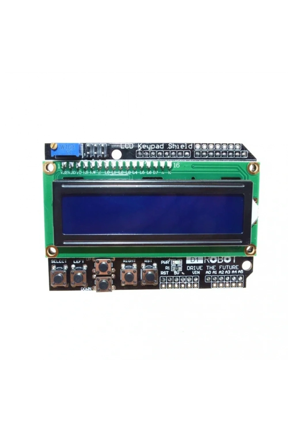 16x2 LCD Ekran ve Tuş Takım 1602 LCD Keypad Shield