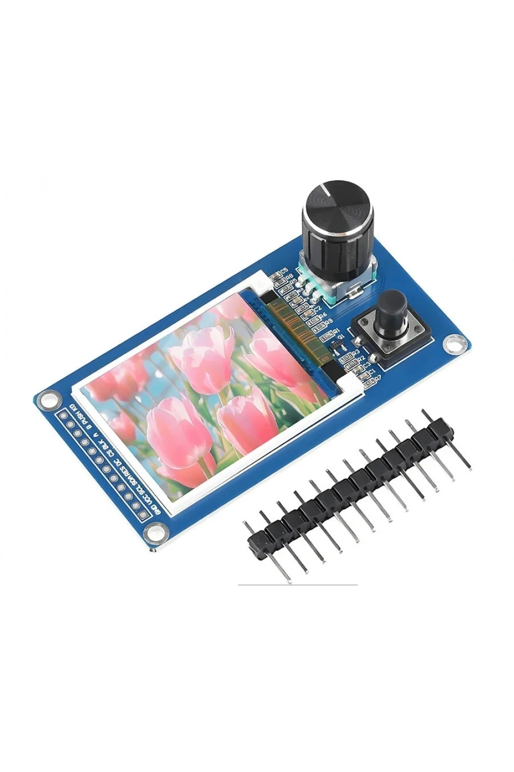 1,8 ST7735 LCD TFT Ekran + EC11 Rotary Encoder Modülü
