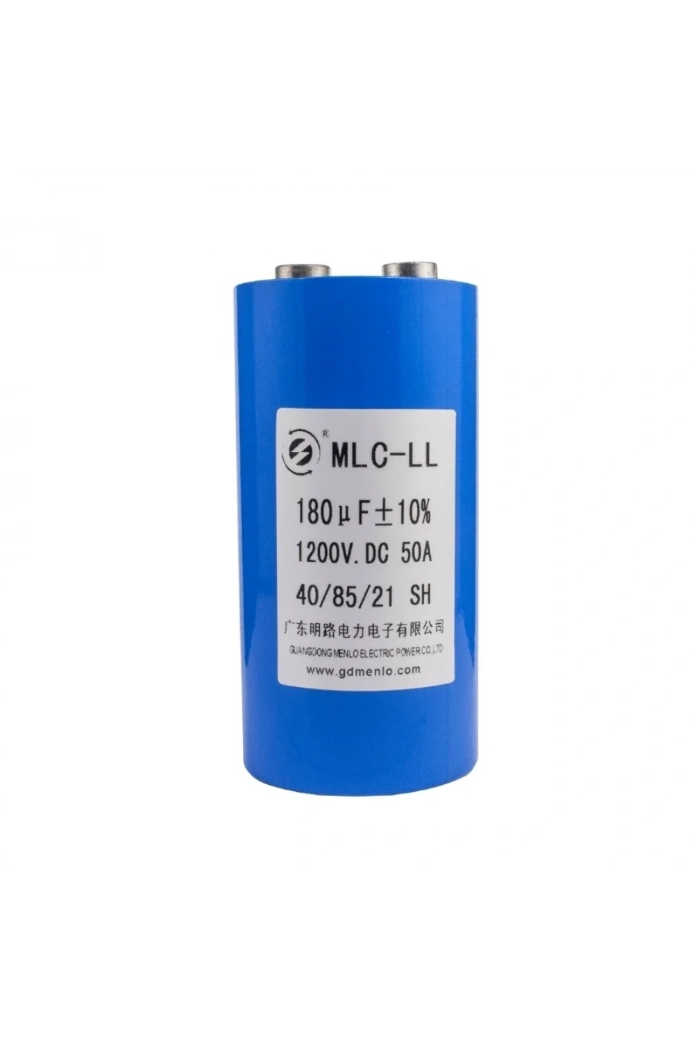 180uF 1200V 50A Yüksek Gerilim Film Kondansatör 65x130mm