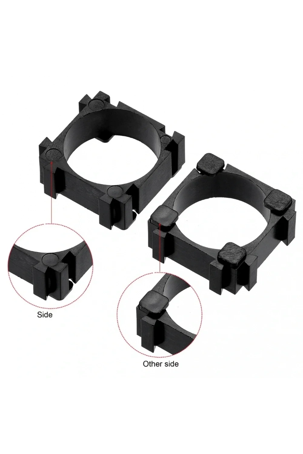 18650 Li-ion Pil Tutucu Braket Tekli