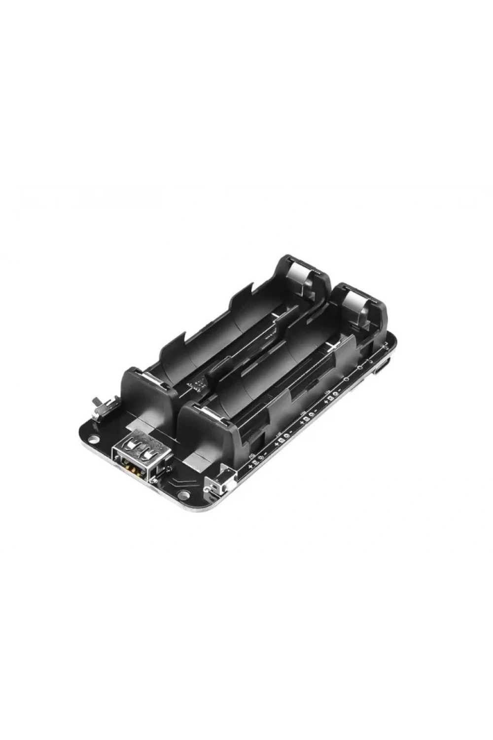 18650 Lityum Pil Yuvası V8 Mikro USB Şarj Modülü