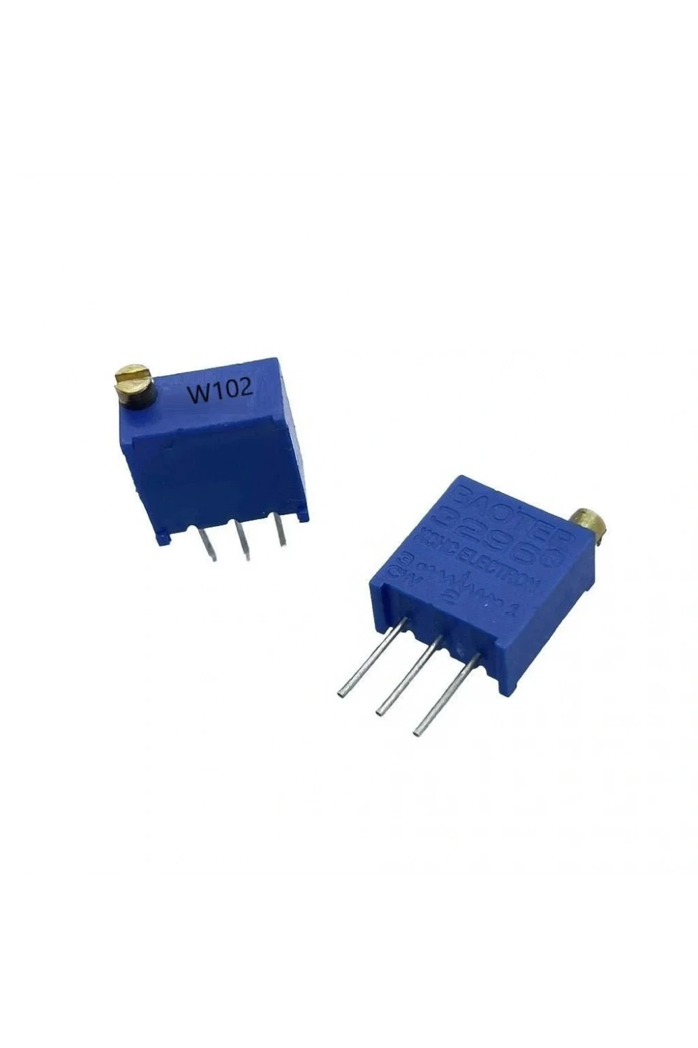 1K Trimpot - 3296 - W102 (Dik) Çok Turlu