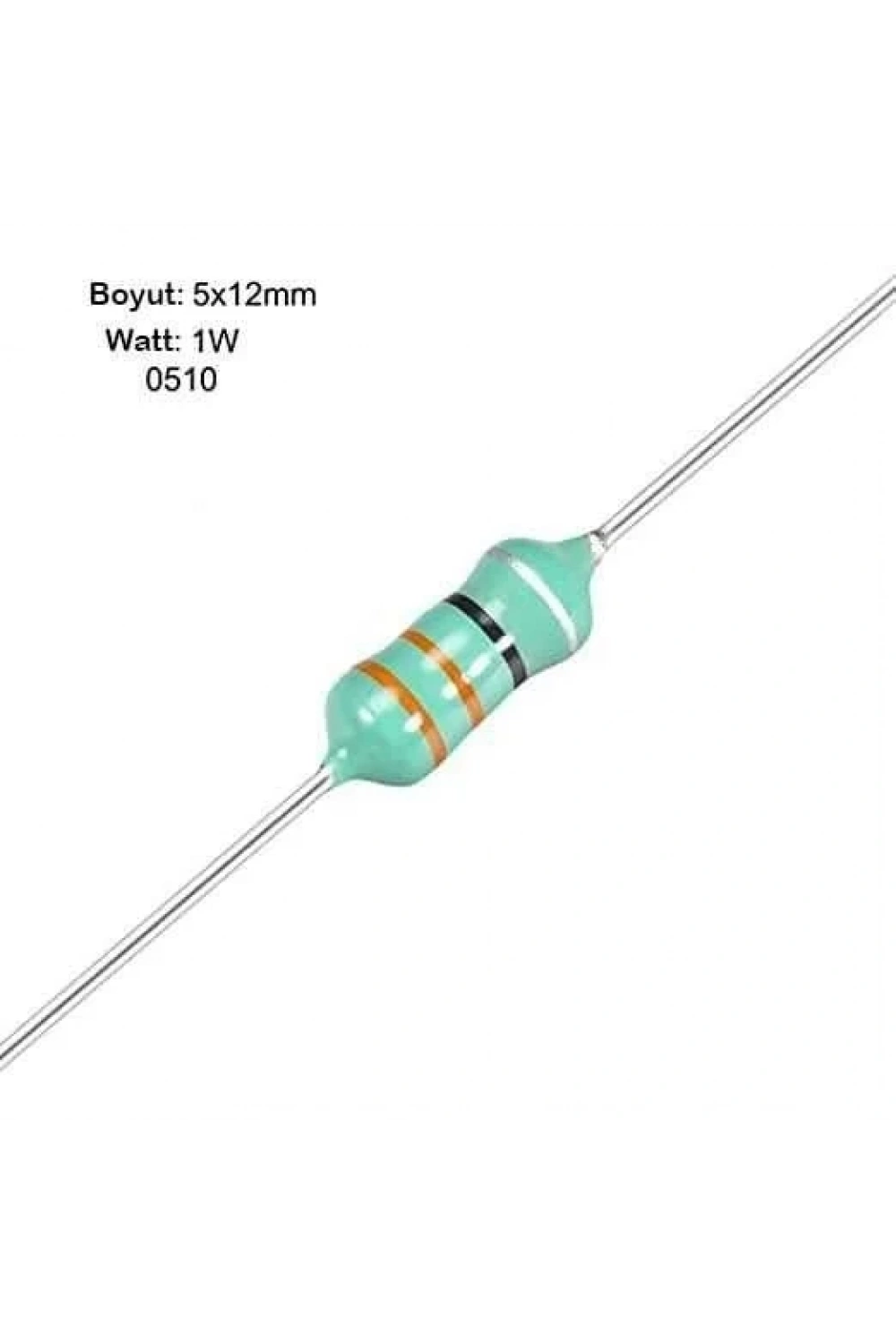 1MH 1W Direnç Tip Bobin - 0510