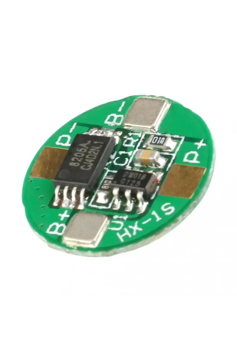 1S 2.5A BMS 3.7V 18650 Lityum Pil Şarj Koruma Devresi