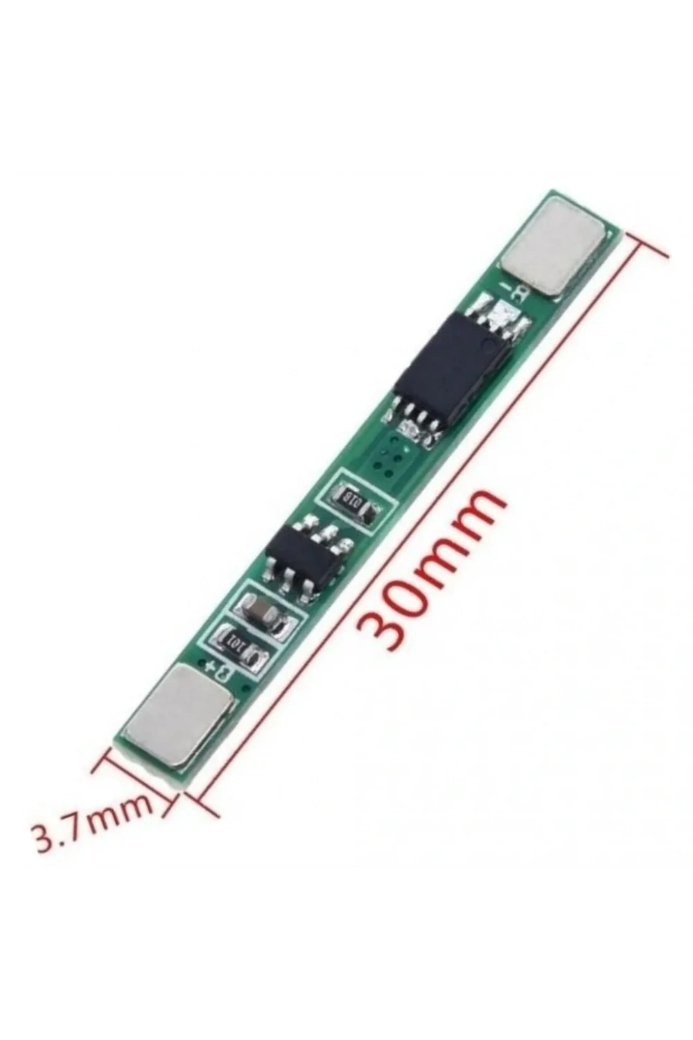 1S 2.5A BMS 3.7V 18650 Lityum Pil Şarj Koruma Devresi