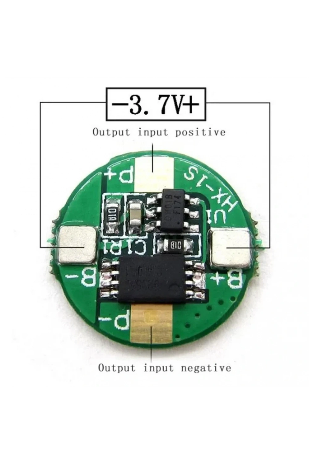 1S 2.5A BMS 3.7V 18650 Lityum Pil Şarj Koruma Devresi