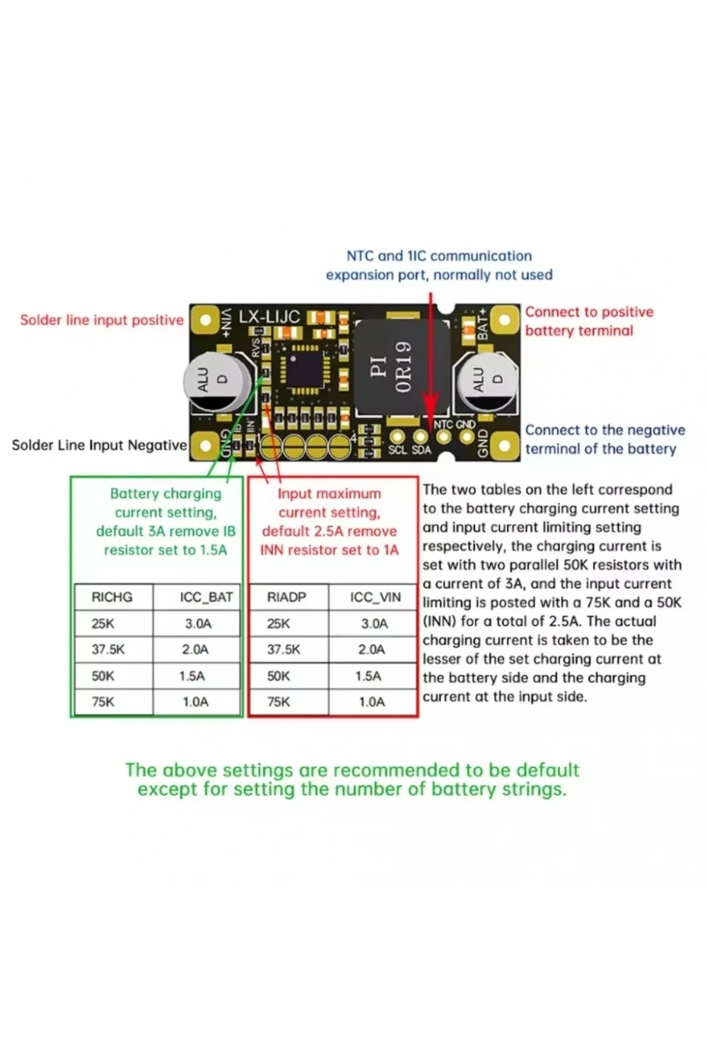 1S-2S-3S-4S Lityum Pil Şarj Modülü Voltaj Düşürücü 3A 40W
