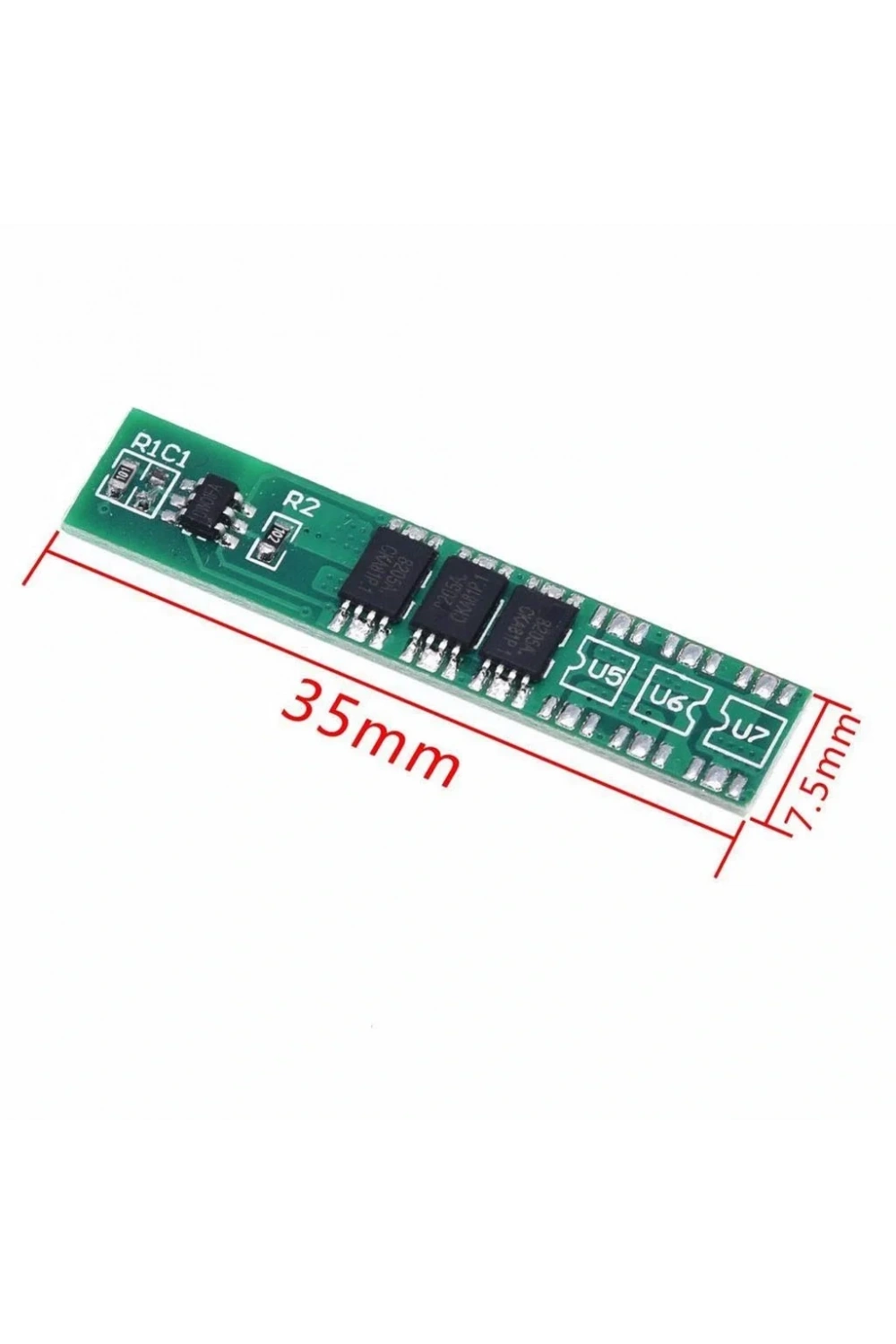 1S 5A BMS 3.7V 18650 Lityum Pil Koruma Devresi