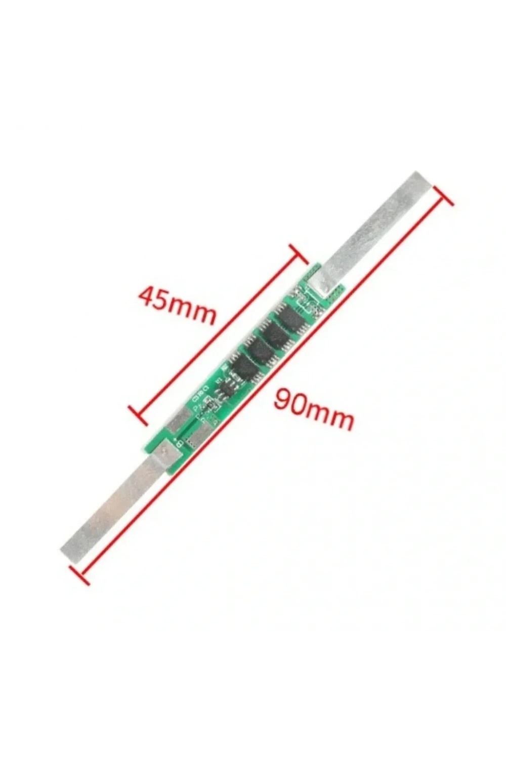 1S 6A BMS 3.7V Nikelli 18650 Lityum Pil Şarj Koruma Devresi