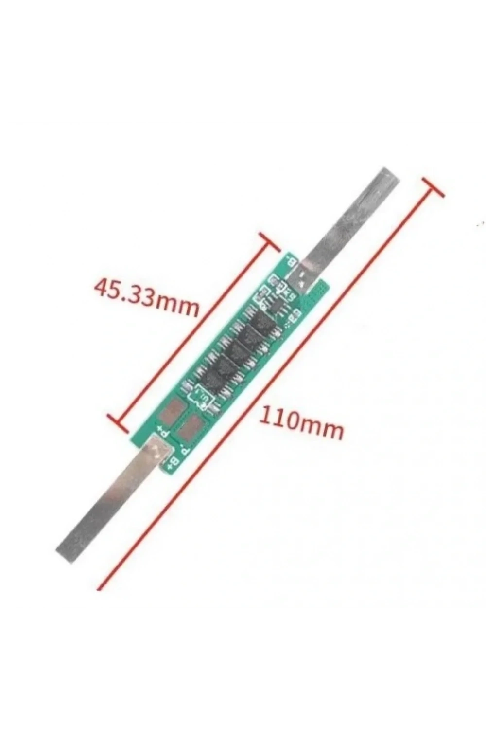 1S 7.5A BMS 3.7V Nikelli 18650 Lityum Pil Şarj Koruma Devresi